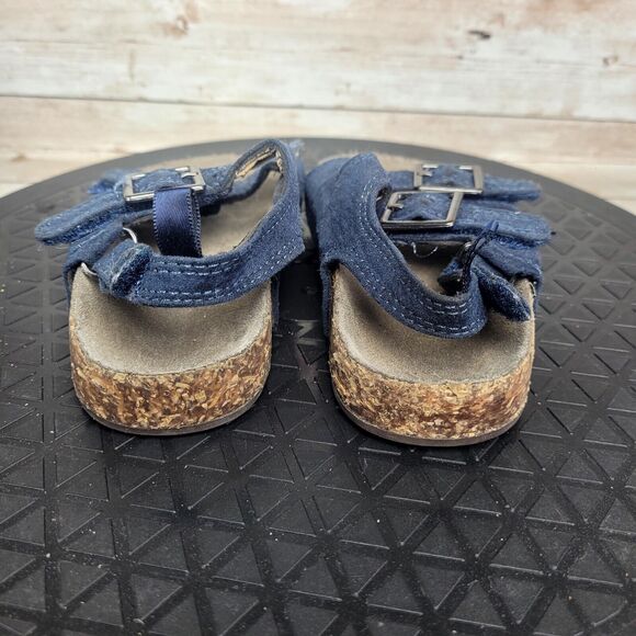 Osh Kosh Kids 7C Open Toe Blue Sandals - Picture 8 of 11